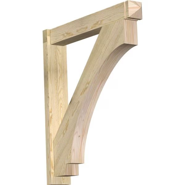 Imperial Arts & Crafts Rough Sawn Outlooker, Douglas Fir, 6